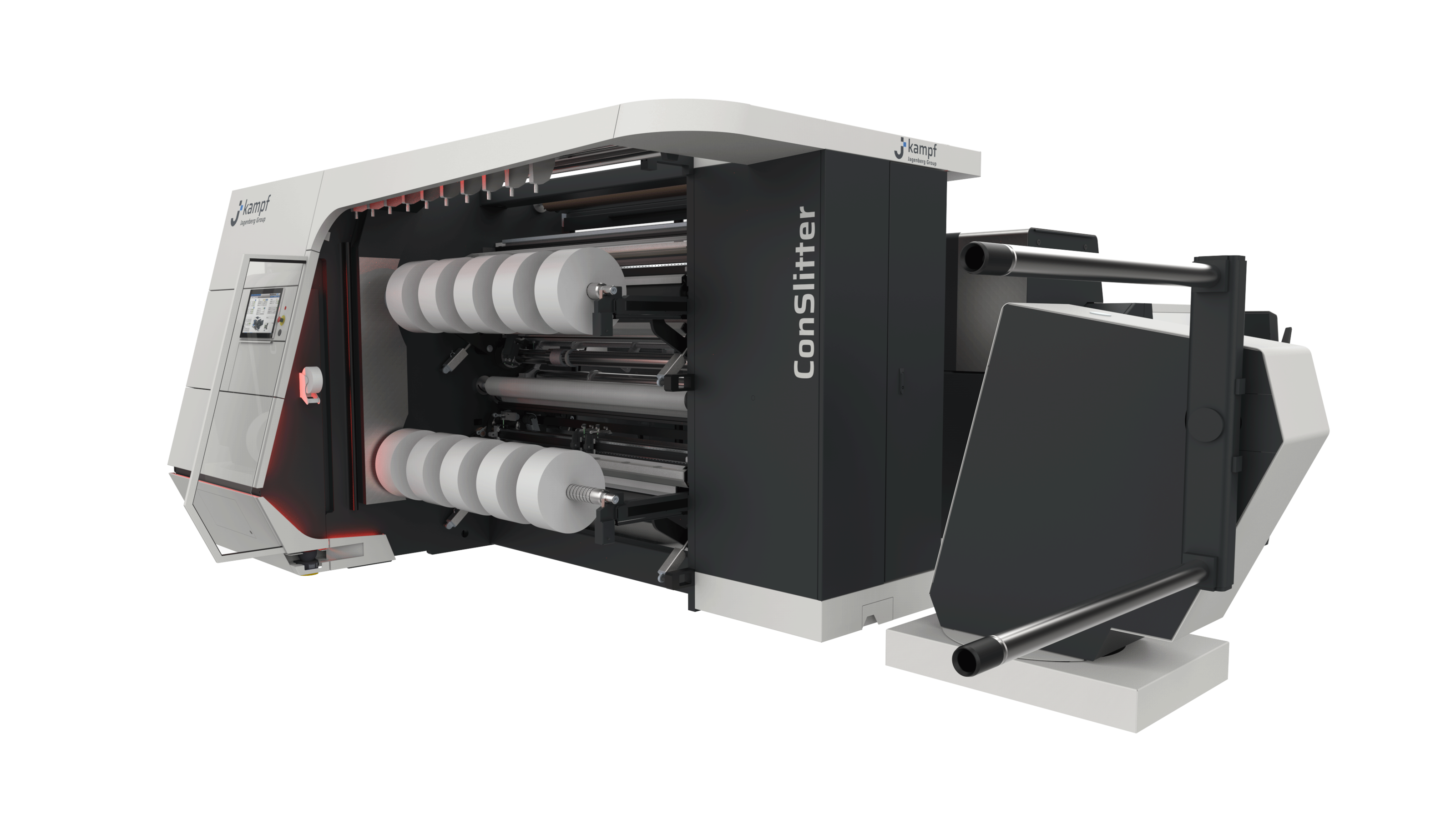 ConSlitter BlackLine - Kampf USA - Slitter. Winder. Kampf.